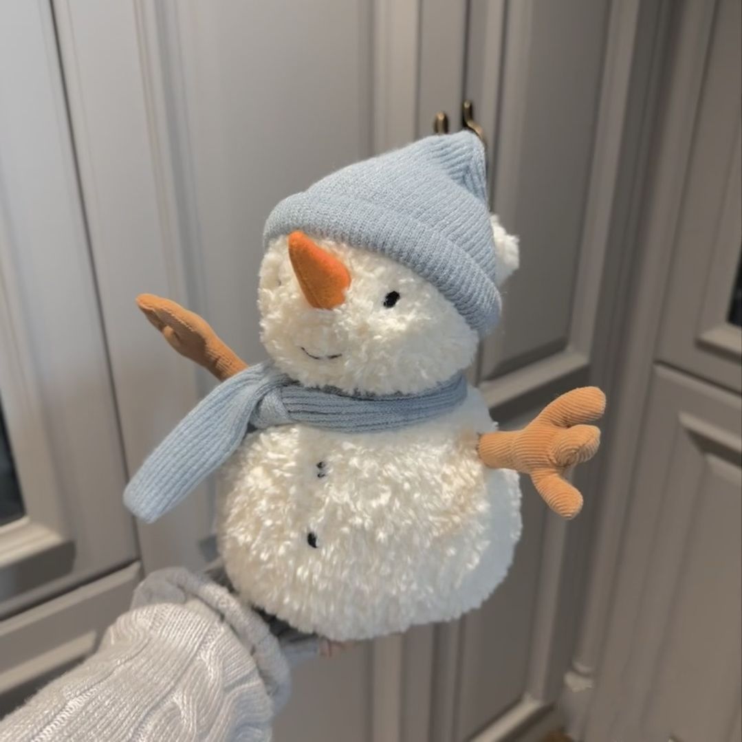 Super cute Sammy the Snowman Maddie the Snowman soft doll